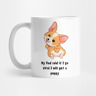 Puppy gift daughter dad dog gift ideas Mug